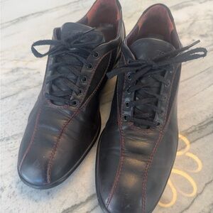 Black Leather Women’s Shoes